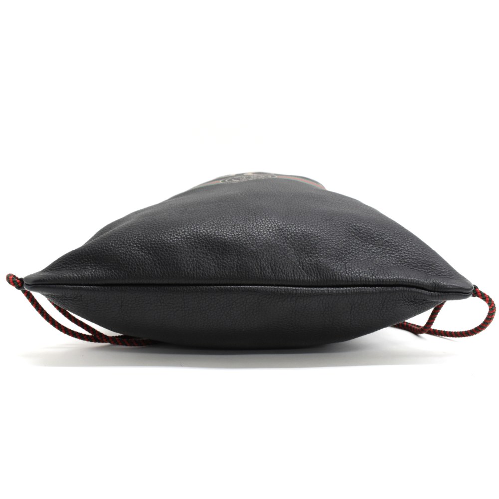Gucci Drawstring Backpack Interlocking G Leather … - image 4